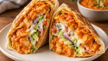Butter Chicken Crunchwrap