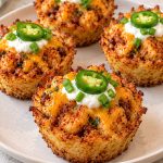 Cajun Shrimp Cheddar Taco Cups