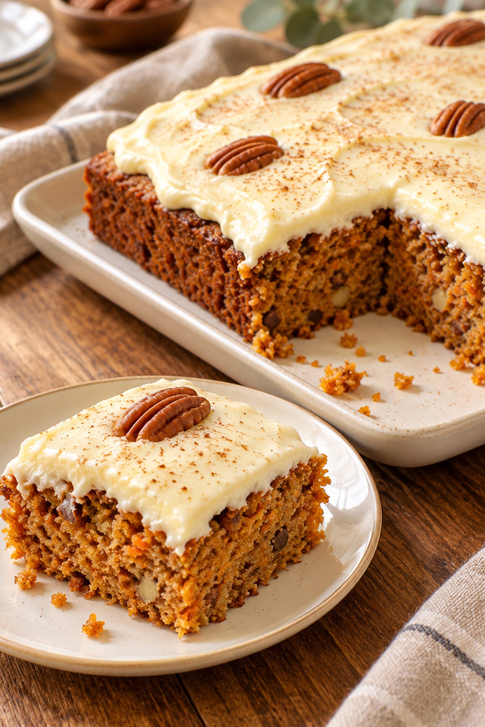 Carrot Cake with Mascarpone Frosting