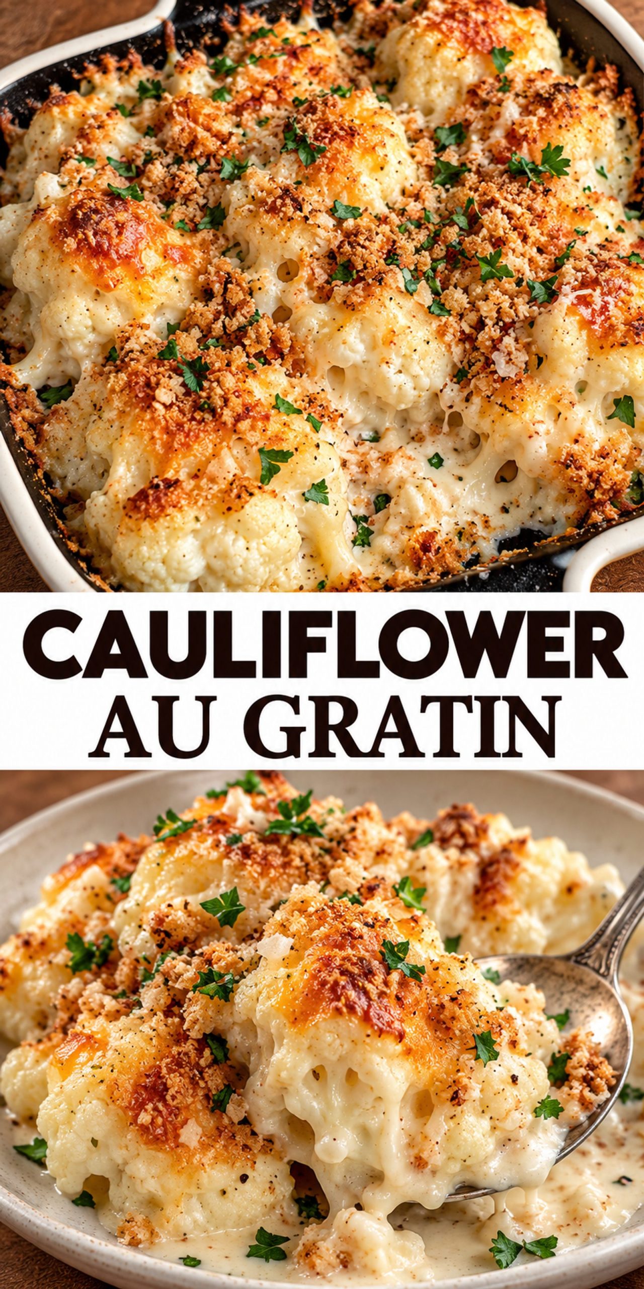 Cauliflower Au Gratin
