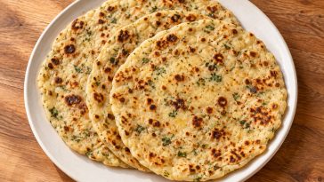 Cheese Potato Flatbread