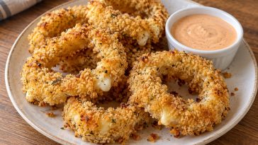 Cheesy Onion Rings