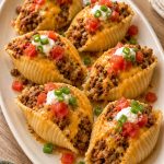 Cheesy Taco Stuffed Pasta Shells