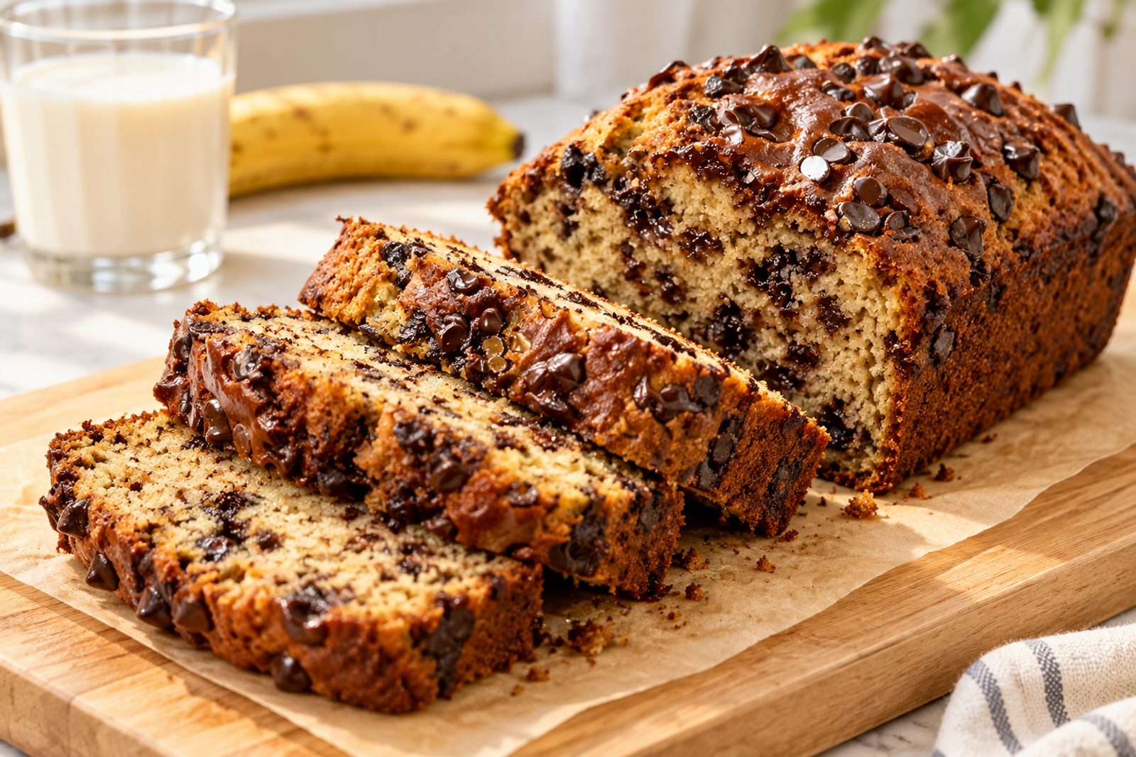 Chocolate Chip Banana Bread