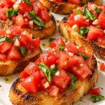 Classic Italian Bruschetta Recipe with Fresh Tomatoes and Basil