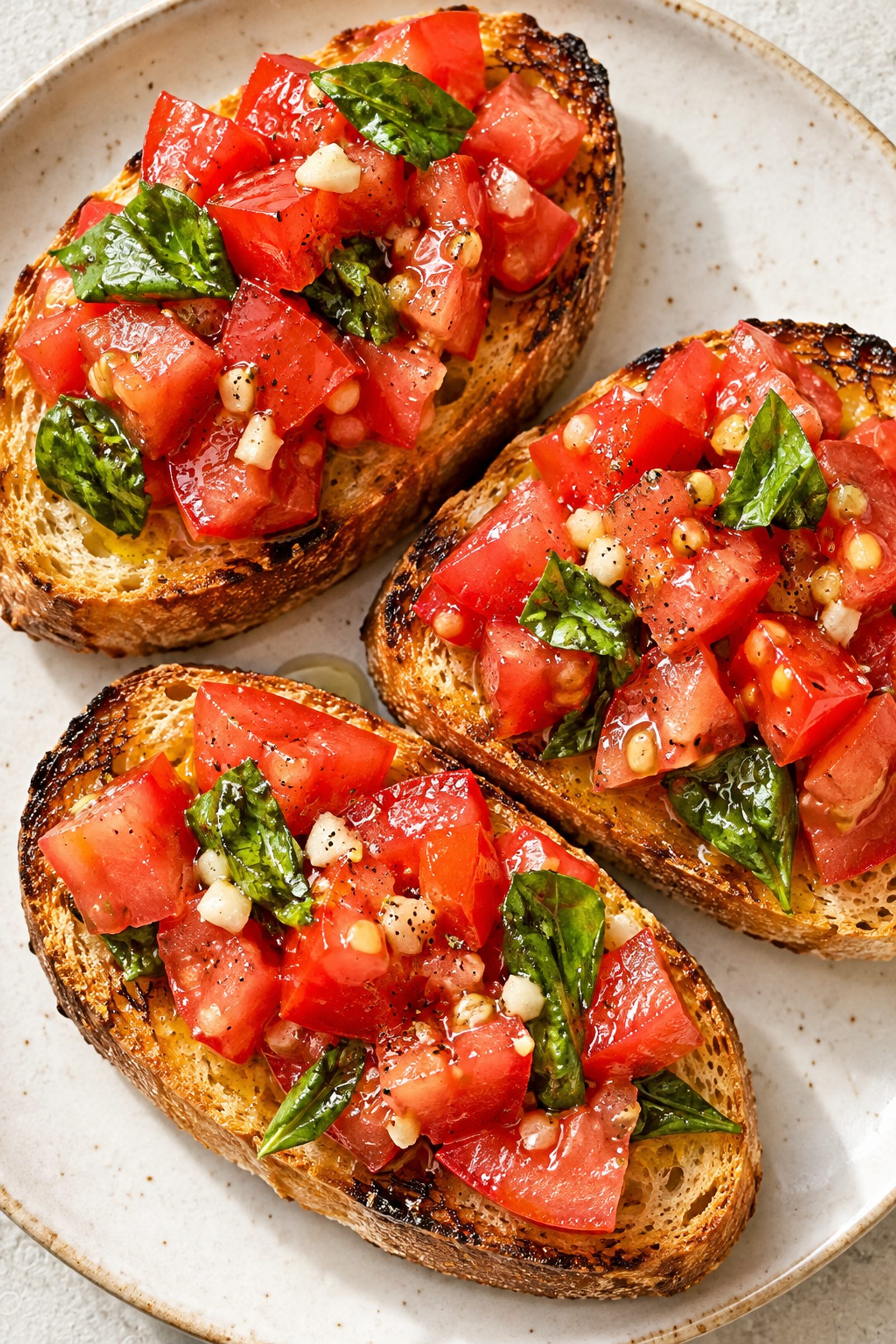 Classic Italian Bruschetta Recipe with Fresh Tomatoes and Basil
