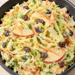 Creamy Apple Raisin Coleslaw