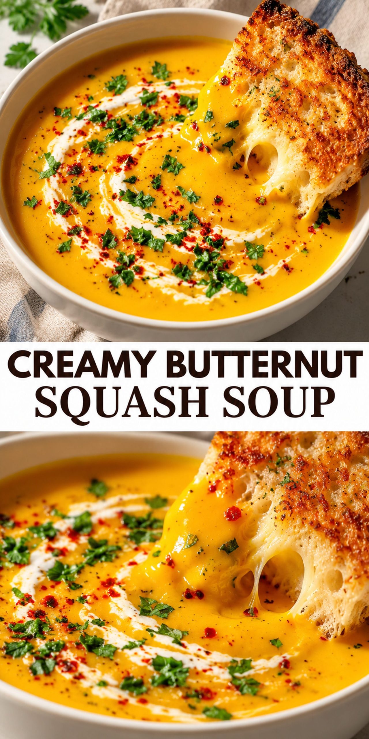 Creamy Butternut Squash Soup Creamy Butternut Squash Soup