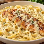 Creamy Chicken Fettuccine Alfredo