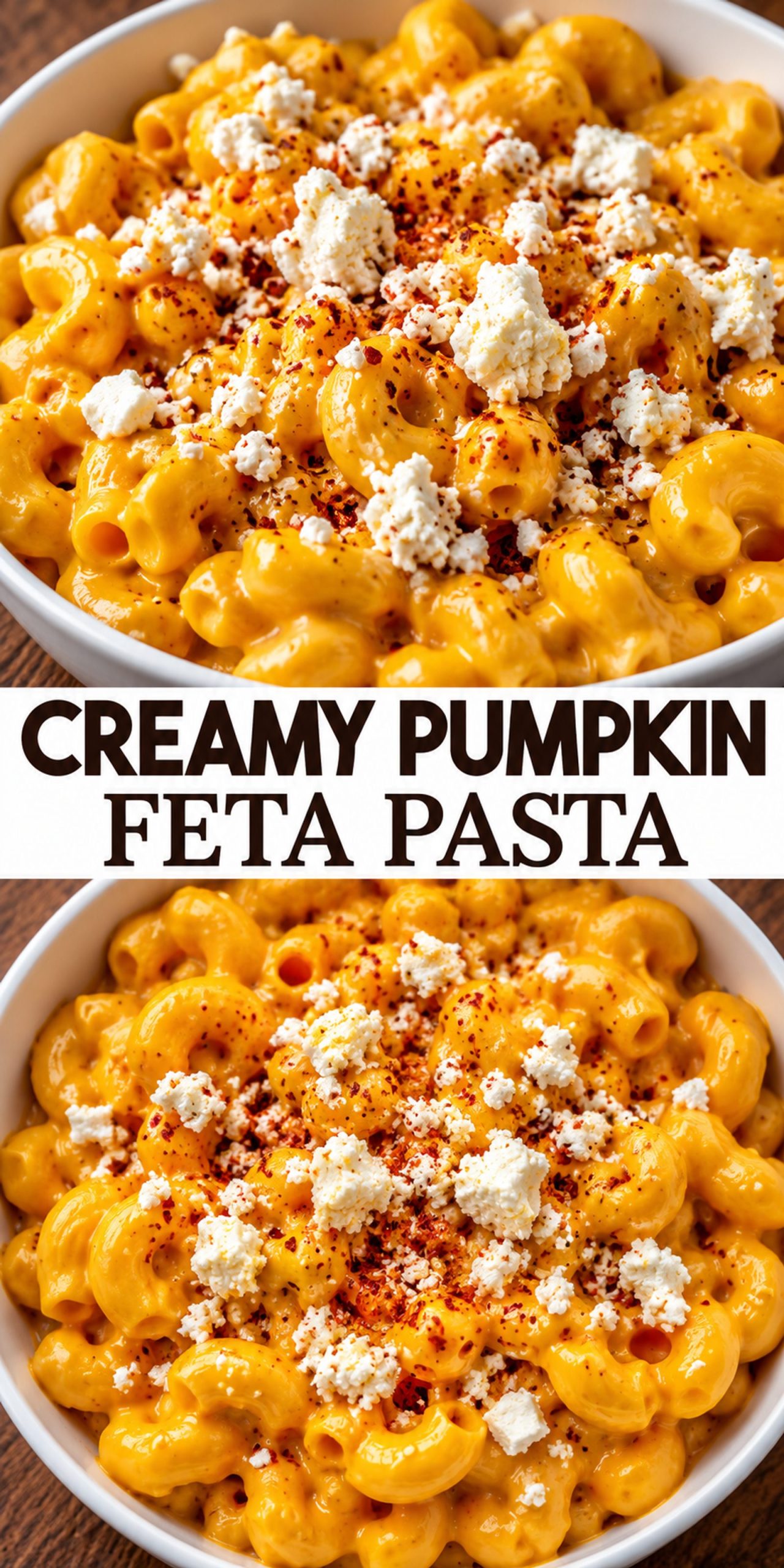 Creamy Pumpkin Feta Pasta Creamy Pumpkin Feta Pasta
