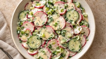 Creamy Radish Salad