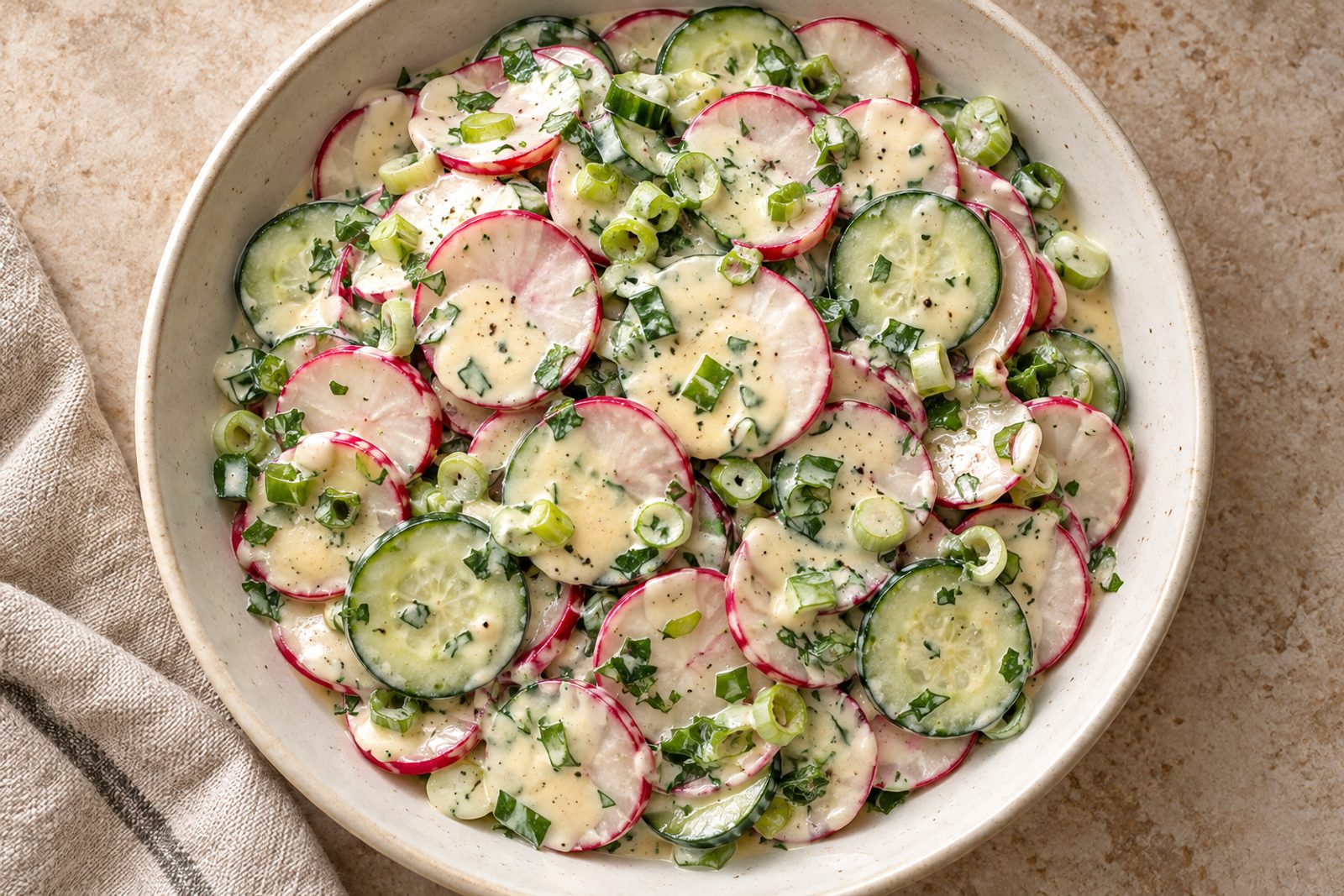 Creamy Radish Salad Creamy Radish Salad