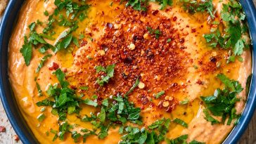 Creamy Roasted Pepper Feta Dip