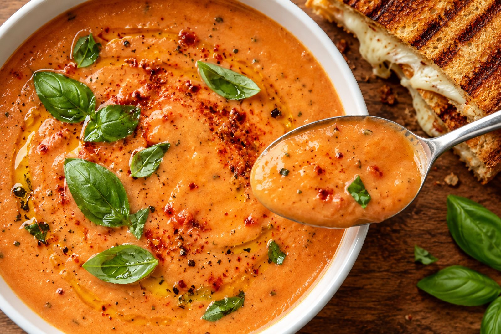 Creamy Roasted Tomato Soup