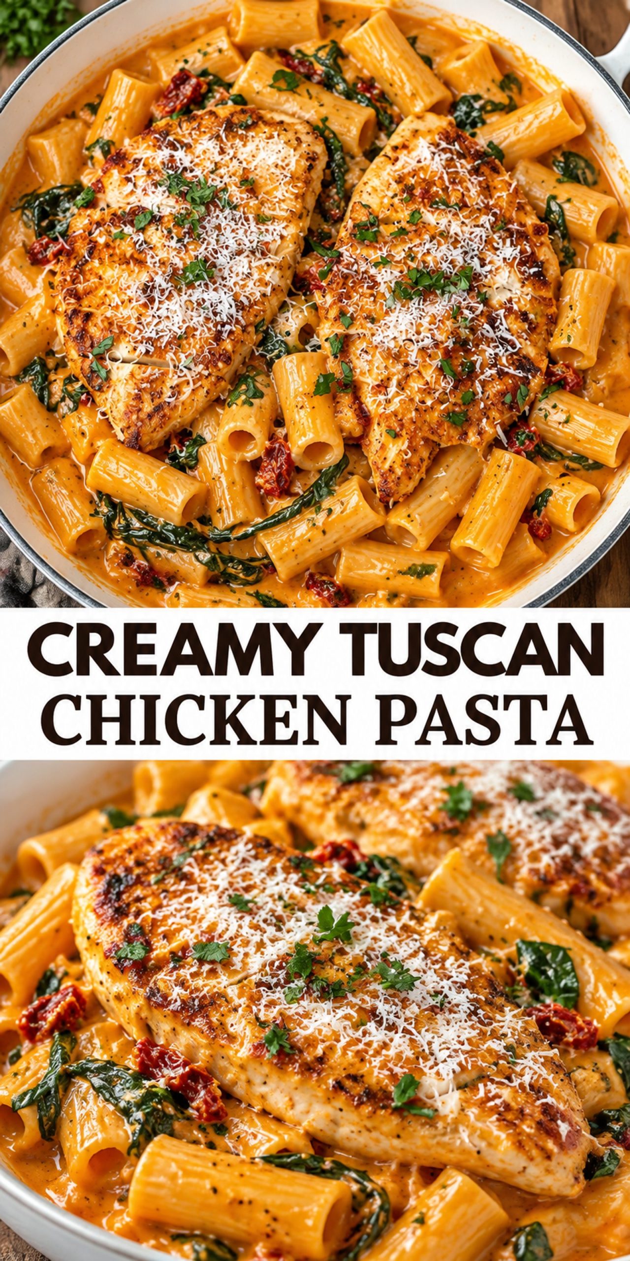 Creamy Tuscan Chicken Pasta Creamy Tuscan Chicken Pasta