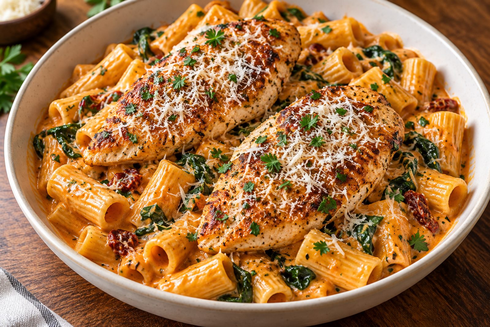 Creamy Tuscan Chicken Pasta Creamy Tuscan Chicken Pasta