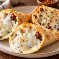 Crispy Beef Cones