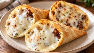 Crispy Beef Cones