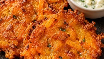 Crispy Butternut Squash Fritters with Garlic Dip