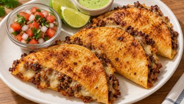 Crispy Cheesy Beef Tacos