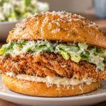 Crispy Chicken Caesar Burger