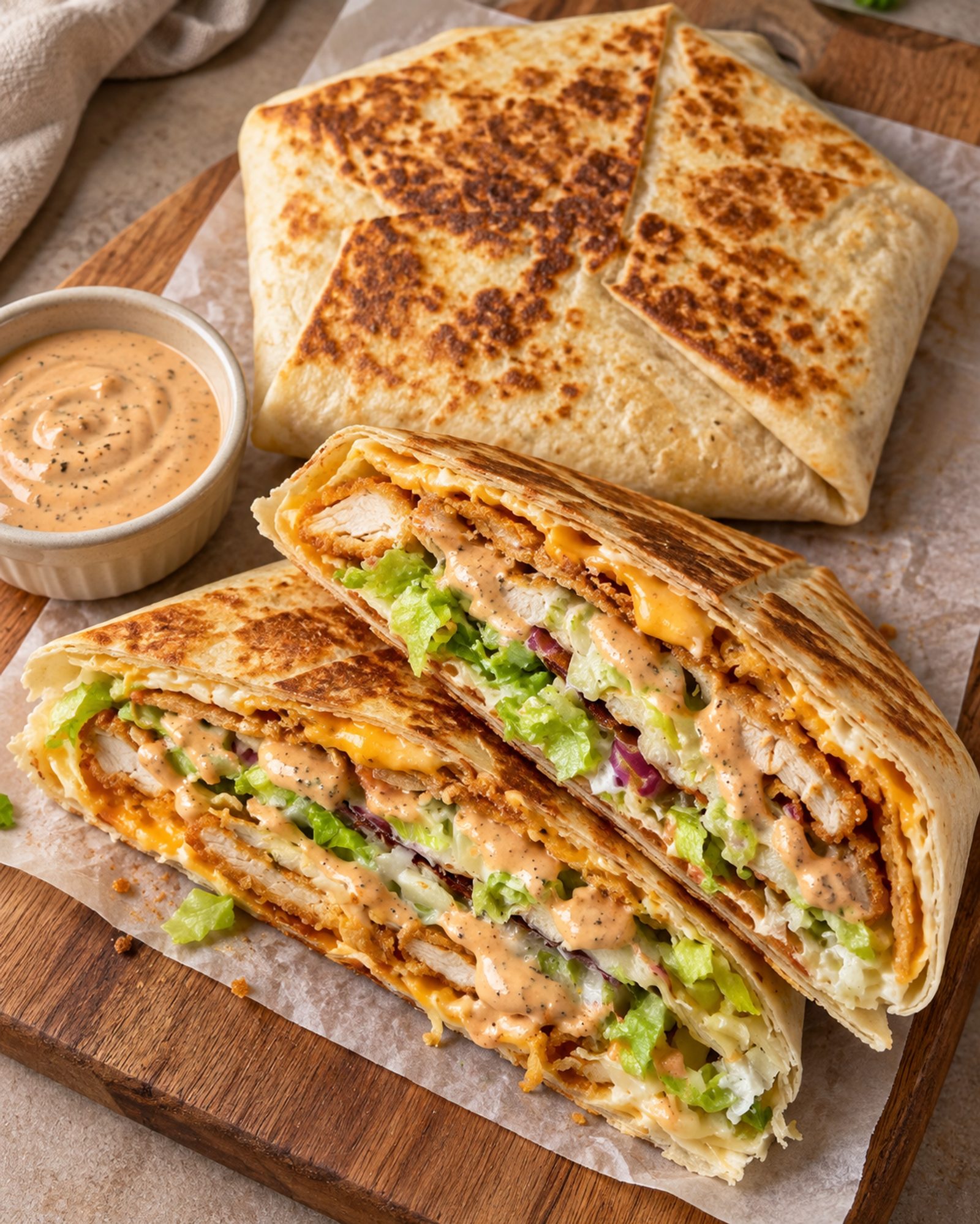 Crispy Chicken Crunchwrap