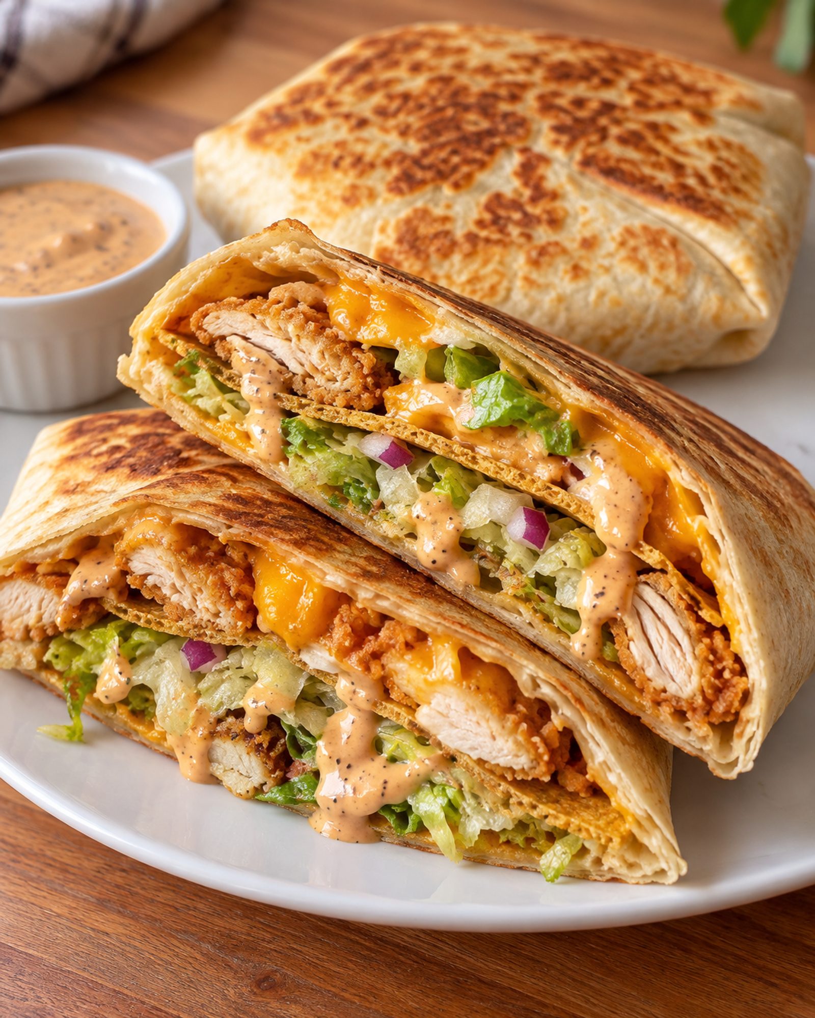 Crispy Chicken Crunchwrap Crispy Chicken Crunchwrap