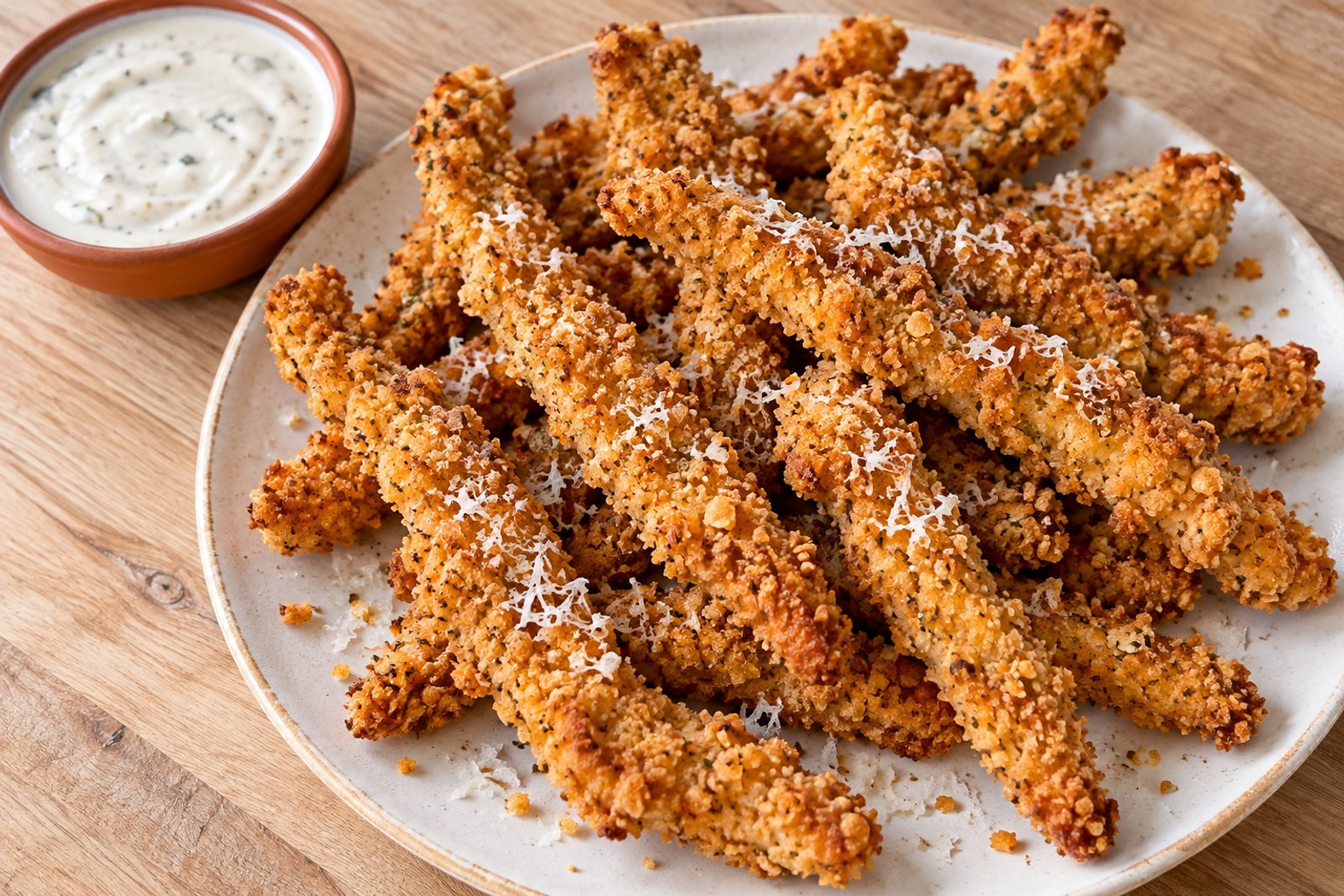 Crispy Chicken Fries Crispy Chicken Fries