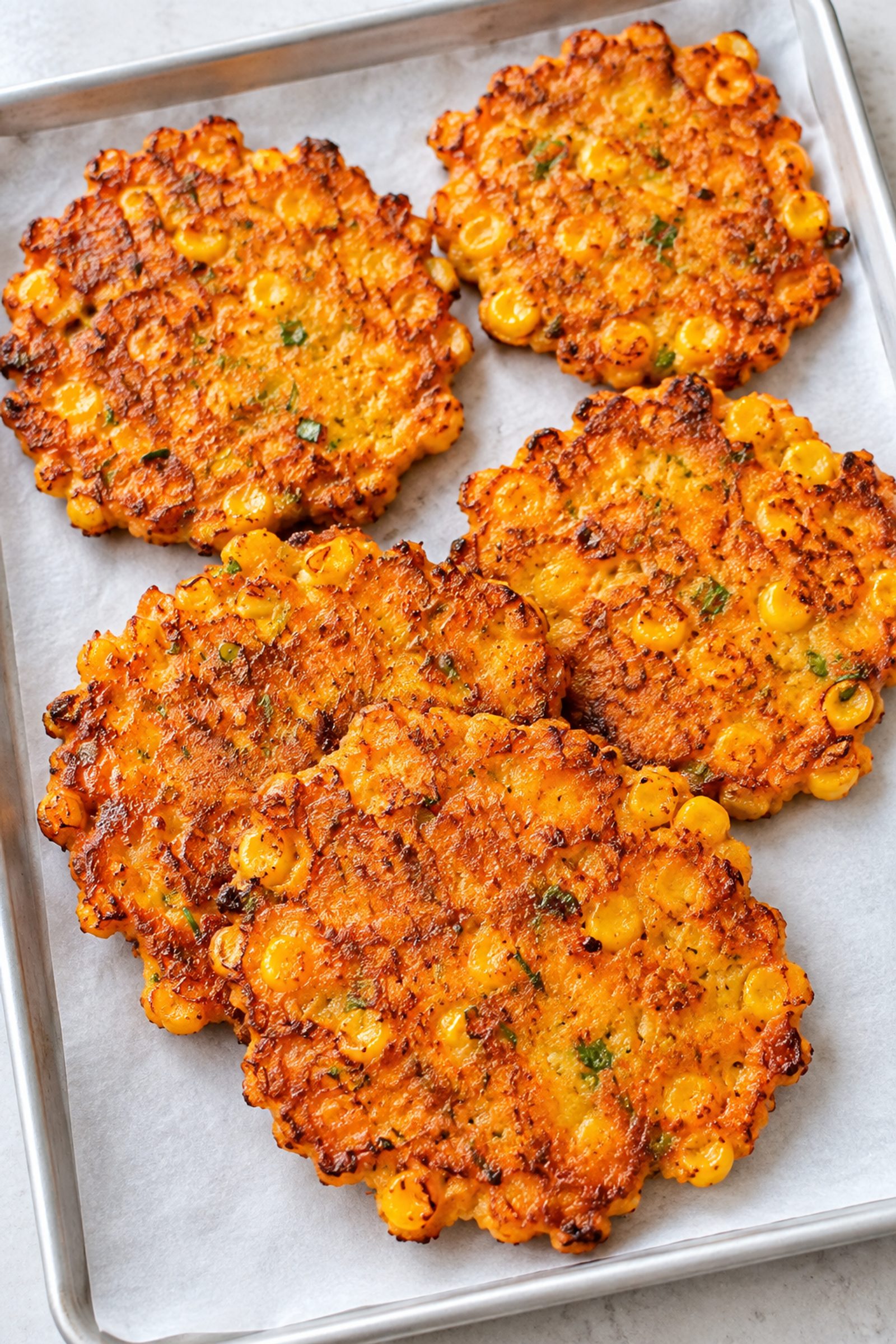 Crispy Corn Fritters
