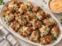 Crispy Garlic Parmesan Chicken Bites
