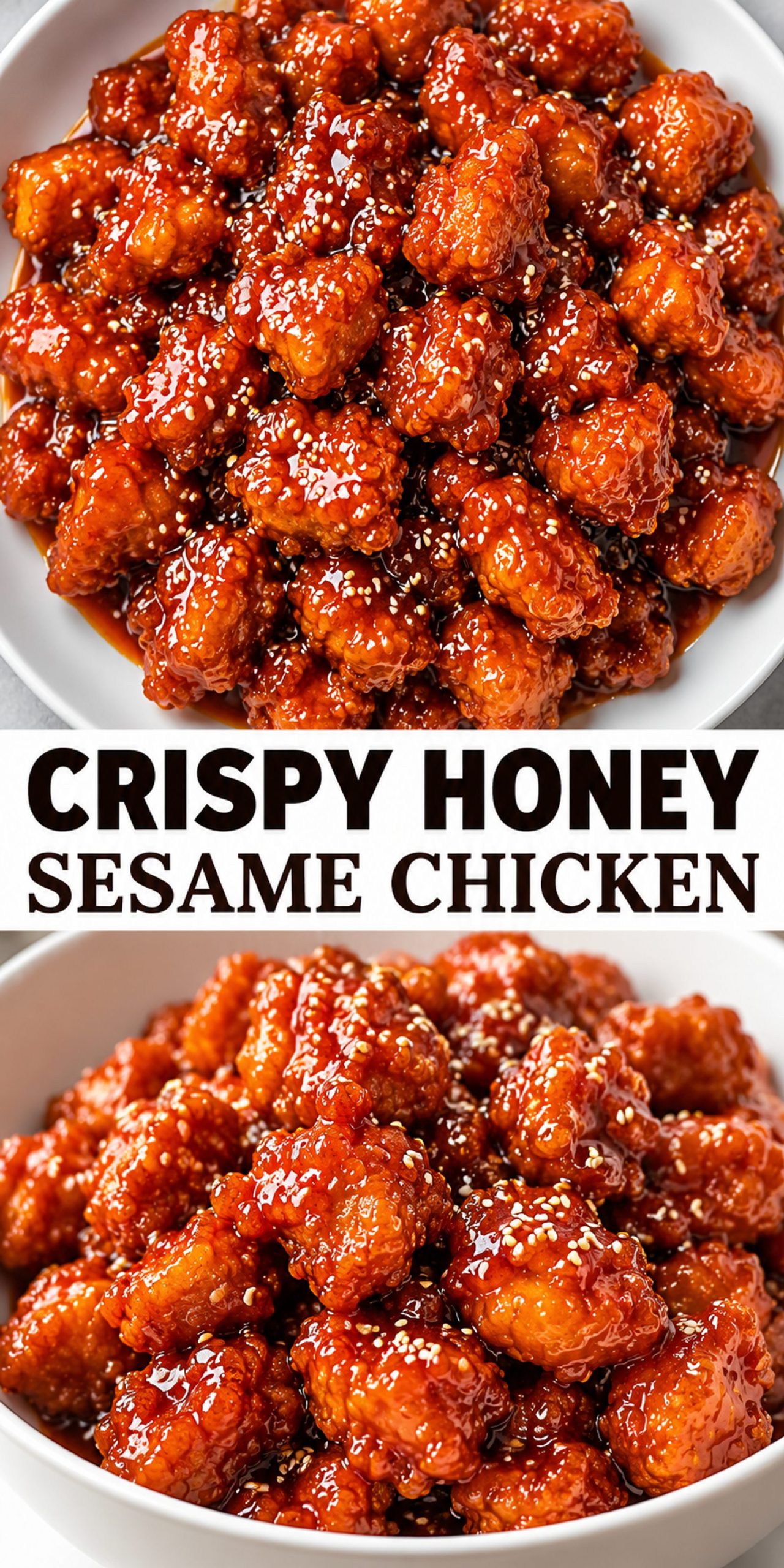 Crispy Honey Sesame Chicken
