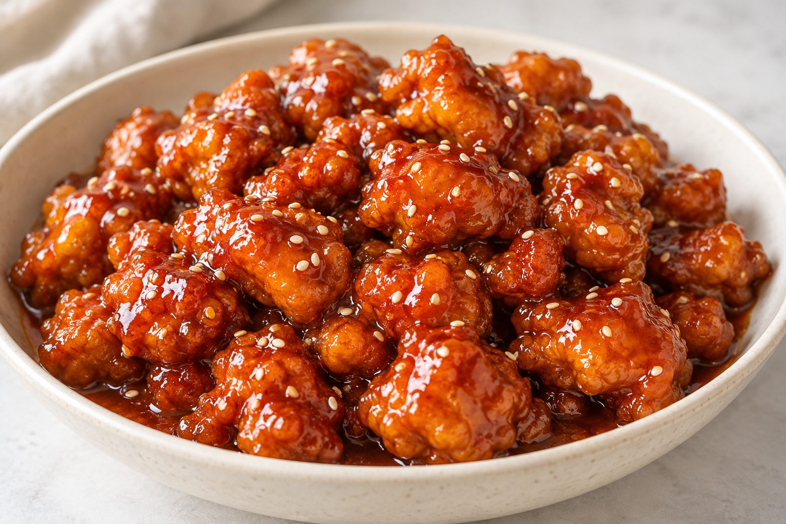 Crispy Honey Sesame Chicken
