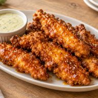 Crispy Hot Honey Chicken Tenders