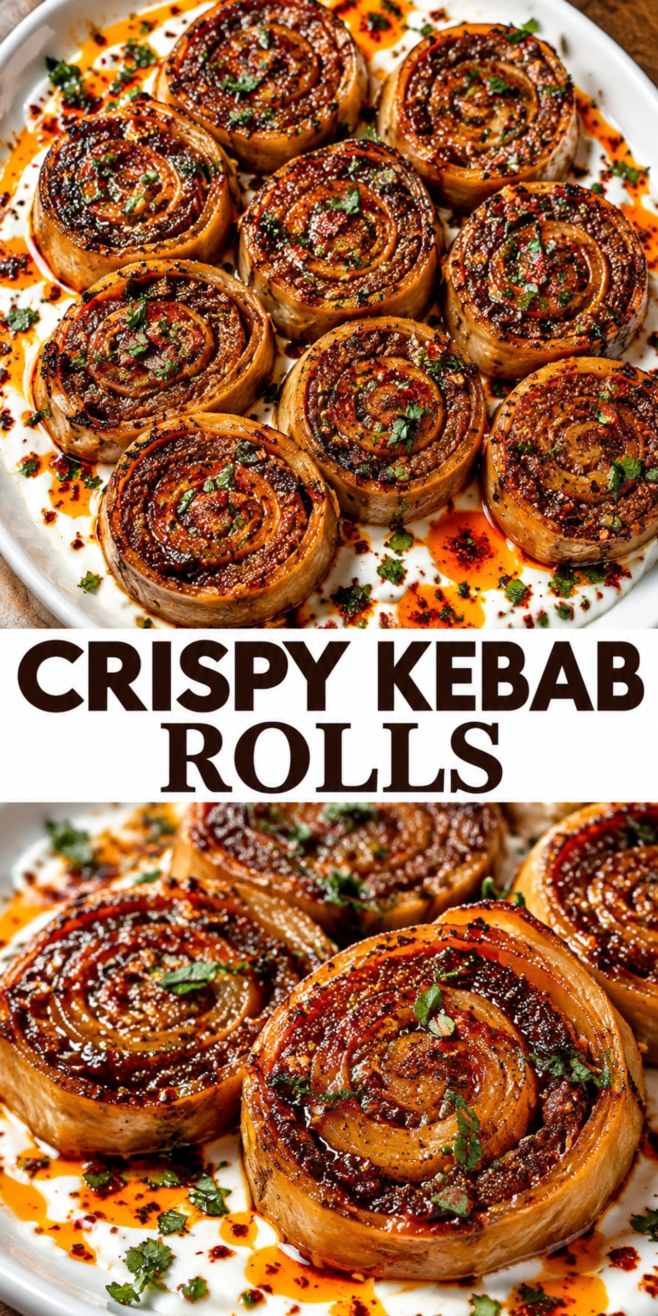 Crispy Kebab Rolls
