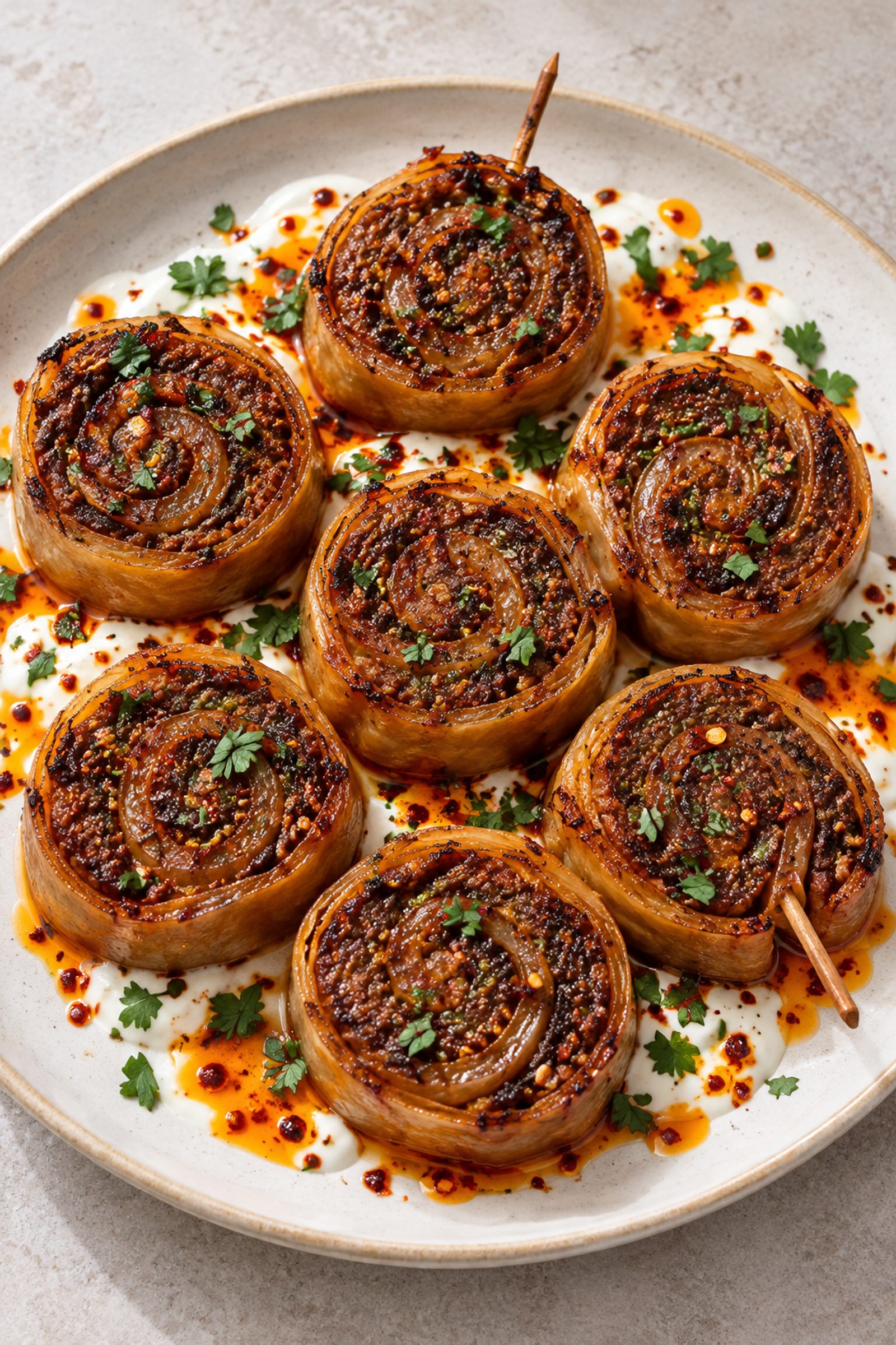 Crispy Kebab Rolls