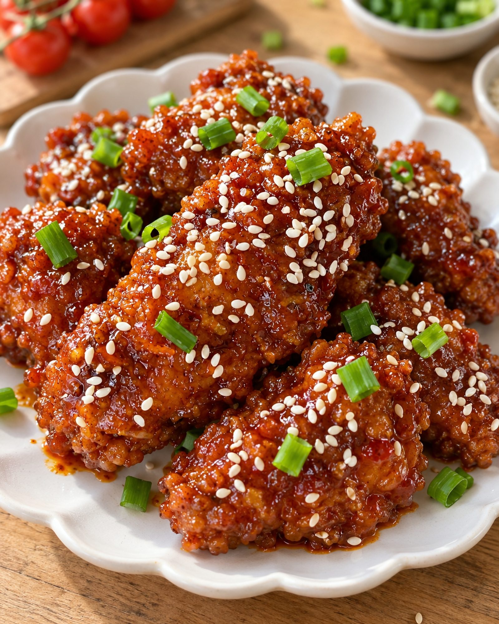Crispy Korean Fried Chicken
