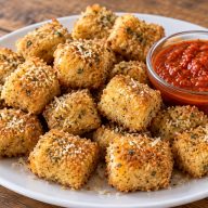 Crispy Mozzarella Bites