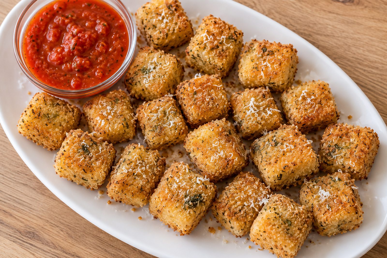Crispy Mozzarella Bites