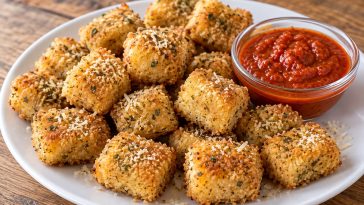 Crispy Mozzarella Bites