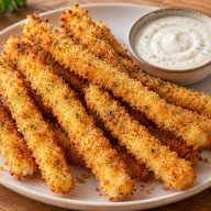 Crispy Mozzarella Fries