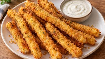 Crispy Mozzarella Fries