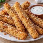 Crispy Mozzarella Potato Fries