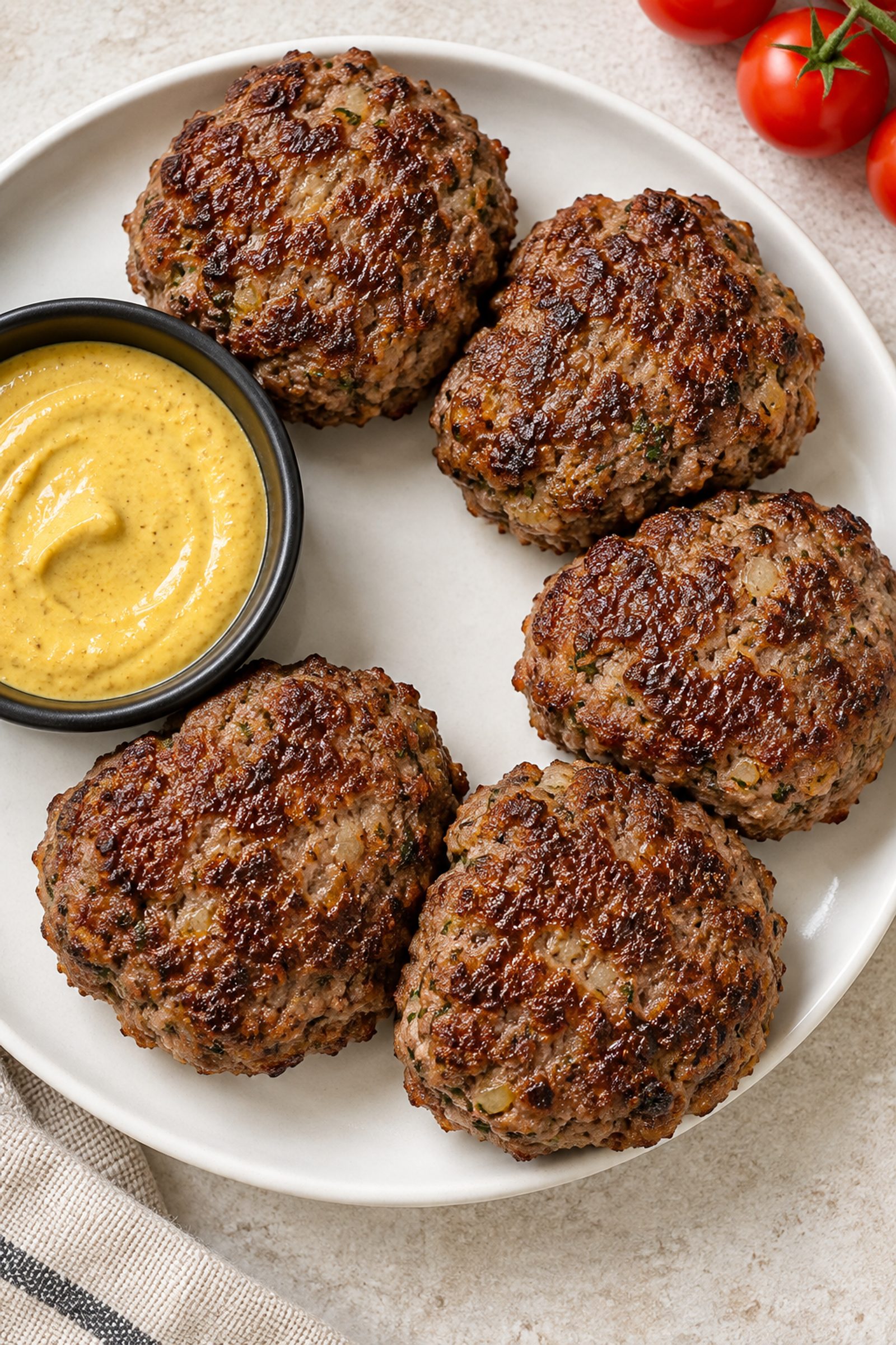 Crispy Pan-Fried Meatballs Recipe