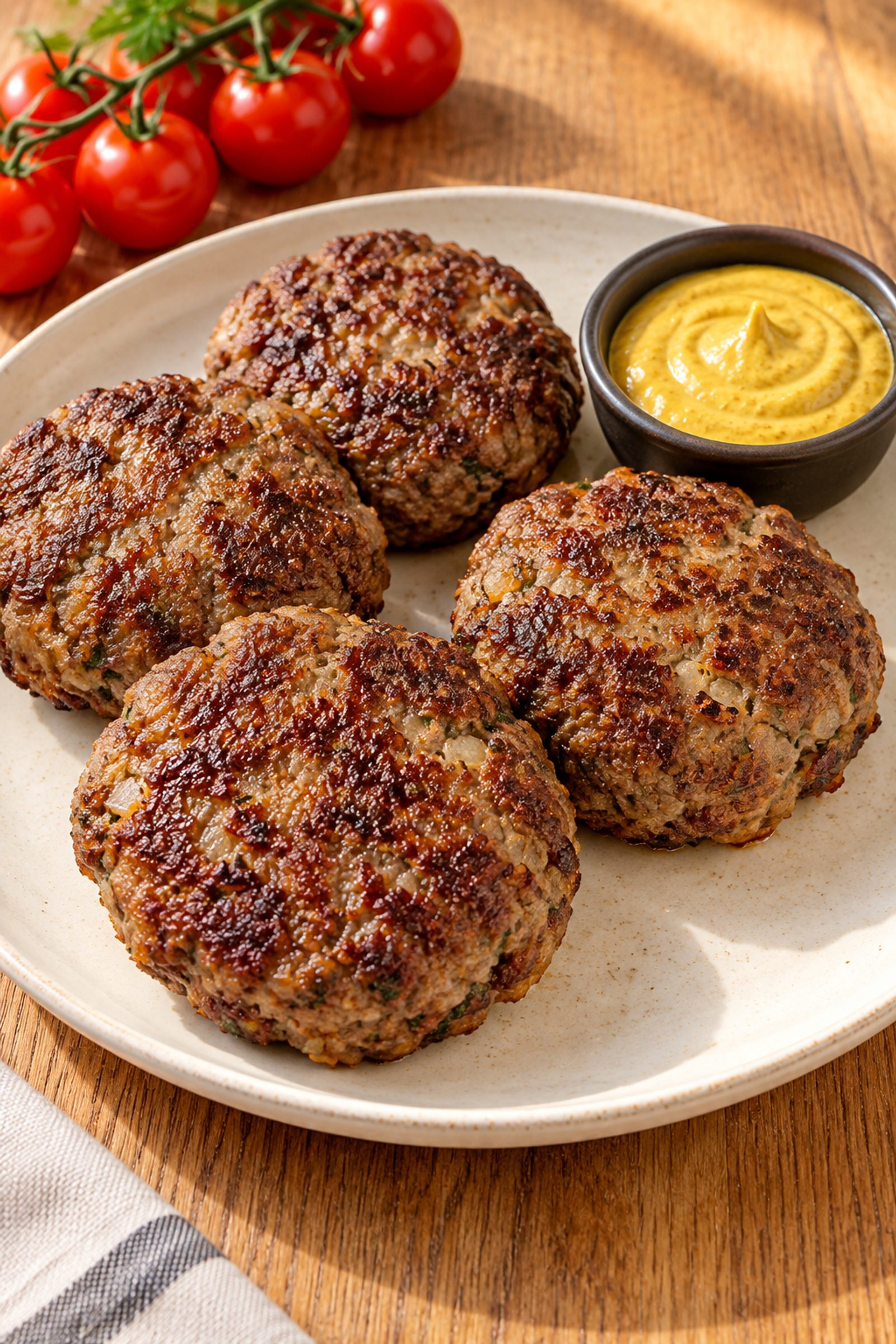 Crispy Pan-Fried Meatballs Recipe