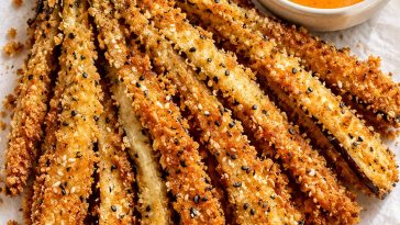 Crispy Panko Fried Eggplant