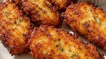 Crispy Parmesan Hash Browns