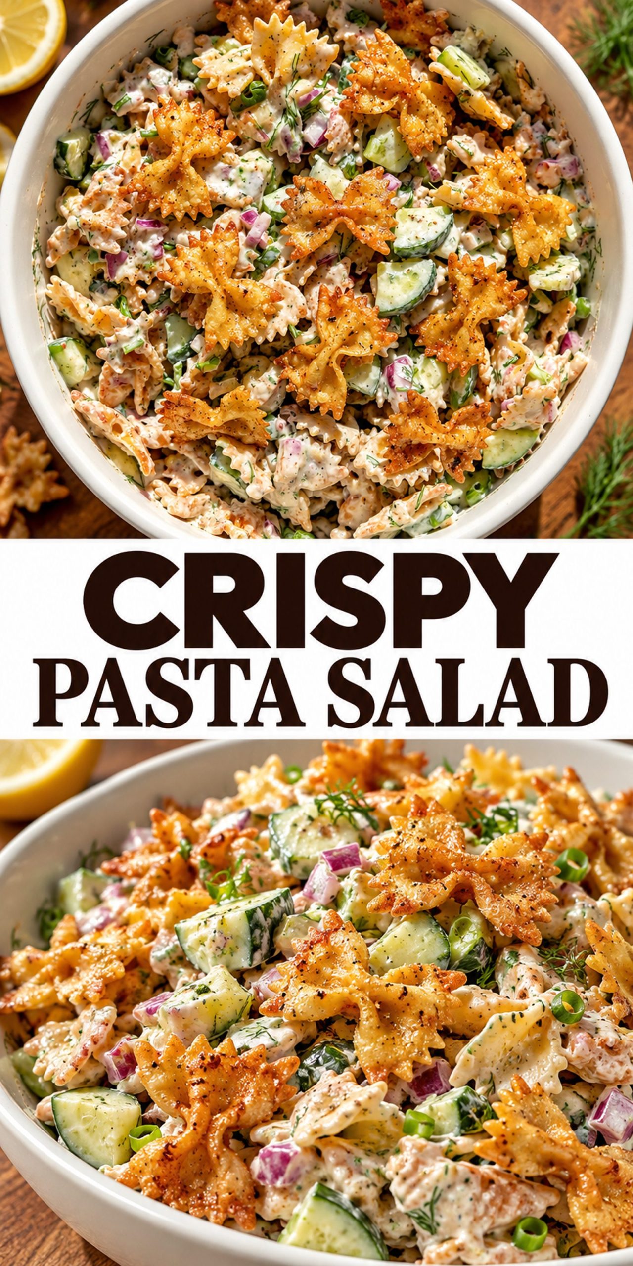 Crispy Pasta Salad