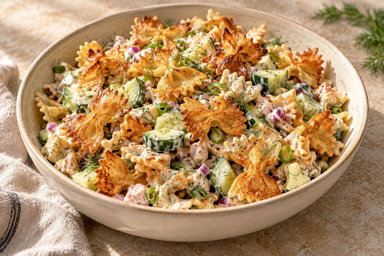 Crispy Pasta Salad