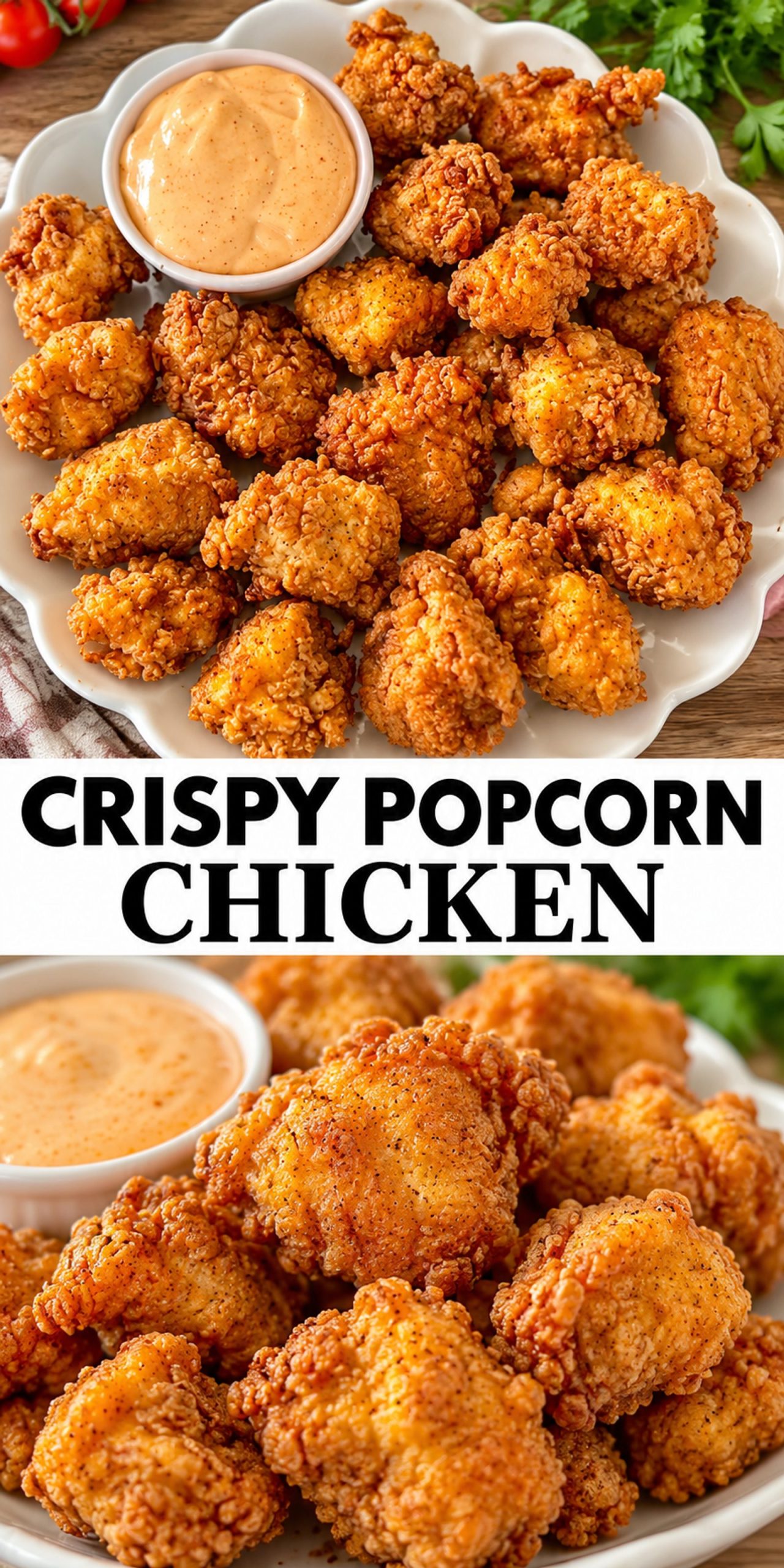 Crispy Popcorn Chicken Crispy Popcorn Chicken