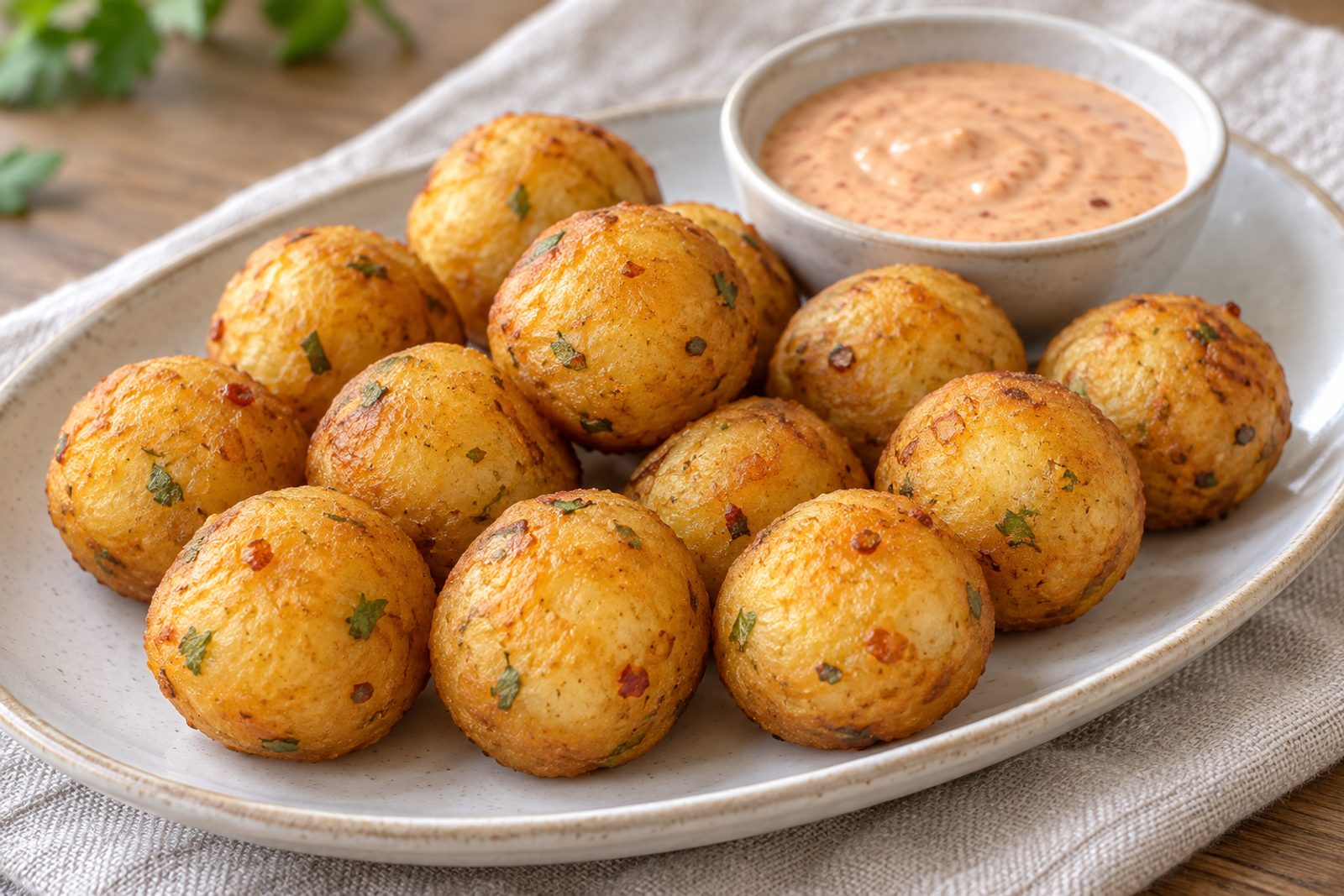 Crispy Potato Balls Crispy Potato Balls